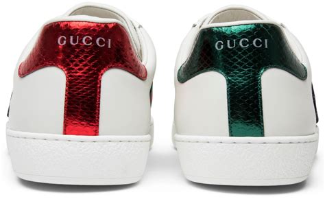 gucci kingsnake heels|Gucci ace embroidered snake.